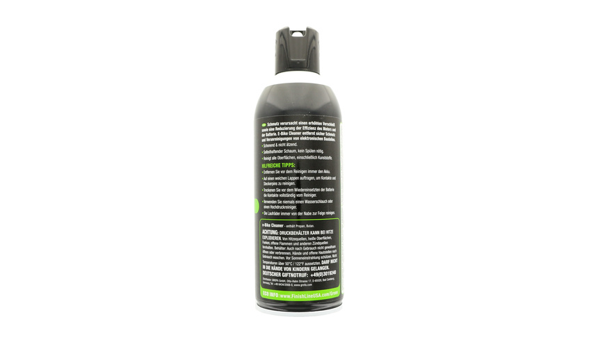 Finish Line E-Bike Reiniger 415ml Aerosol Finish Line E-Bike Reiniger 415ml Aerosol
