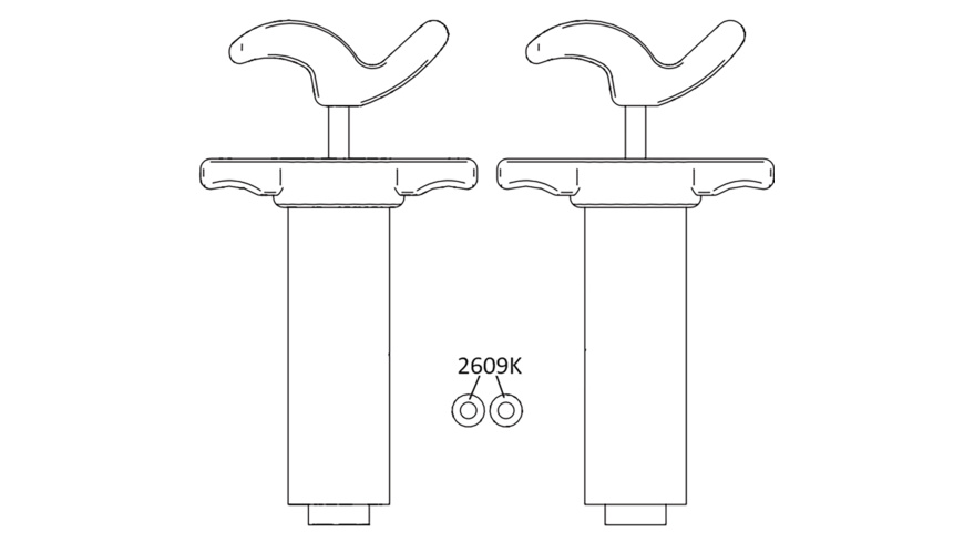 Park 2609K Spritzen Dichtung für BKM/BKD