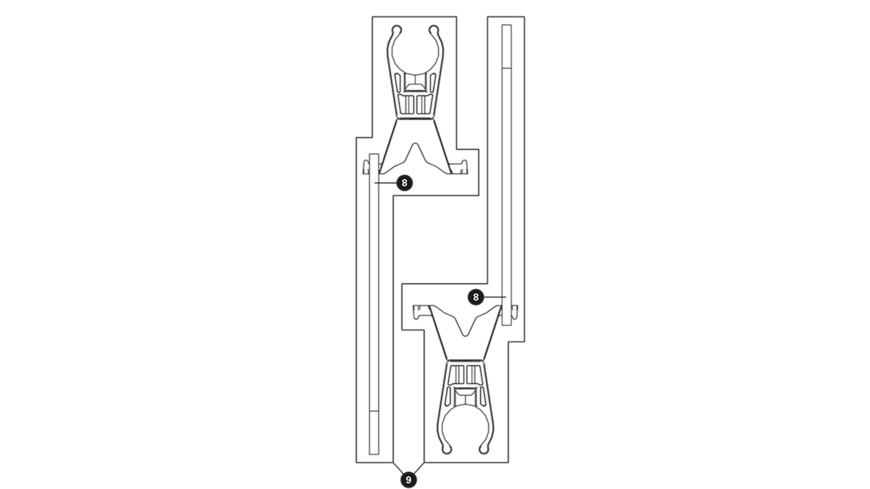 Park Tool 2578A Spritzenhalterung für BKD,BKM