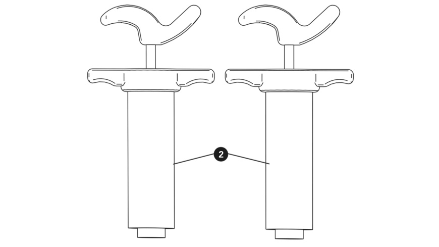 Park Tool 2616-2 Dot Fluid Kit Spritze BKD