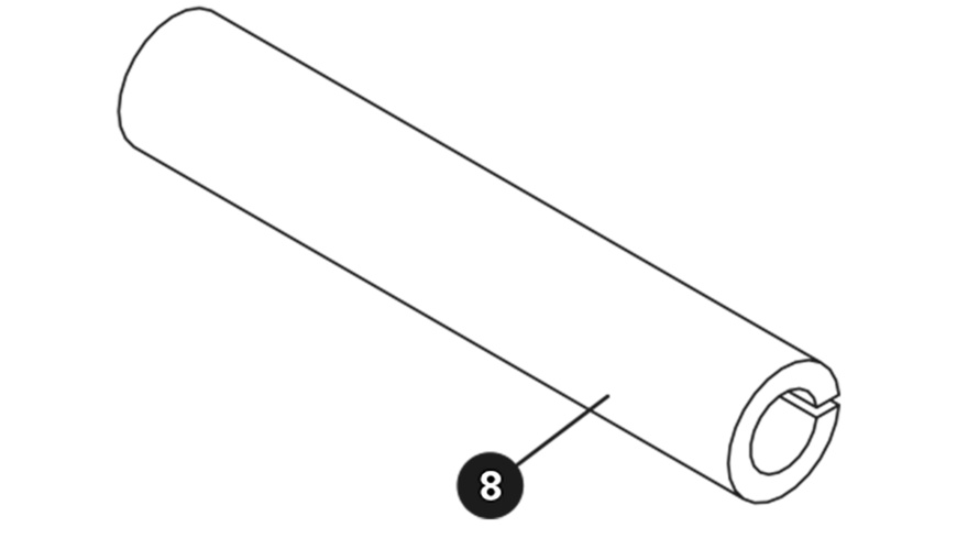 Park Tool 2537 20mm Achse Shim für WH-1, WH-2