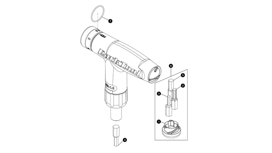 Park Tool Tool 2209 3mm Hex Bit für ATD-1.2