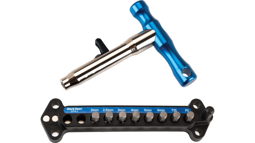Park Tool QTH-1 Schnellwechsel T-Griff mit Bits