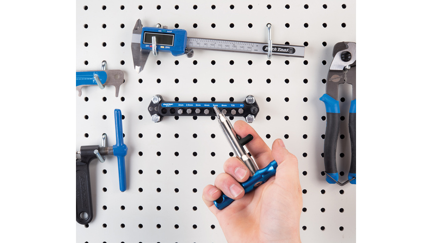 Park Tool QTH-1 Schnellwechsel T-Griff mit Bits