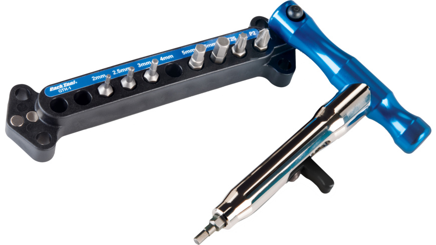 Park Tool QTH-1 Schnellwechsel T-Griff mit Bits
