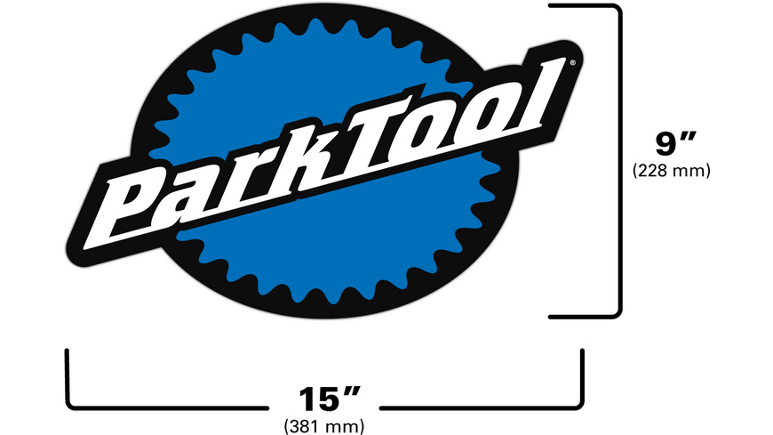 Park Tool DL-15 Logo Aufkleber