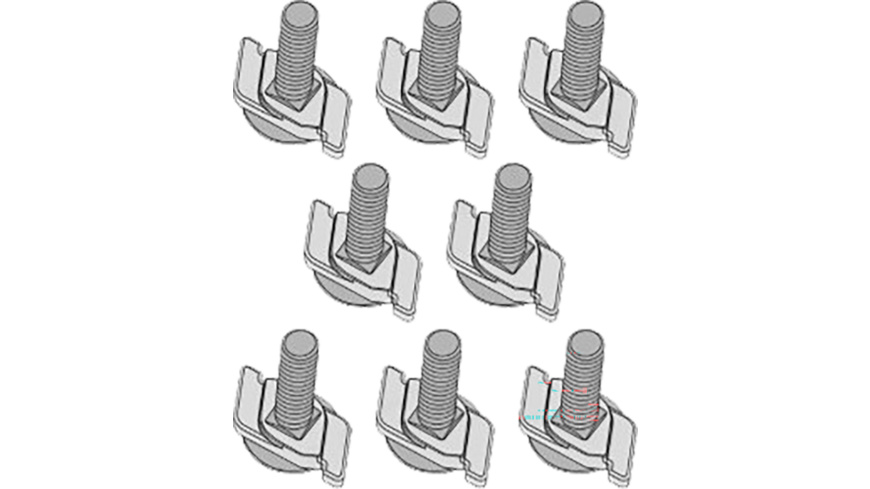 Yakima Ersatz - Universal Track Bolt Kit M6 x 55mm