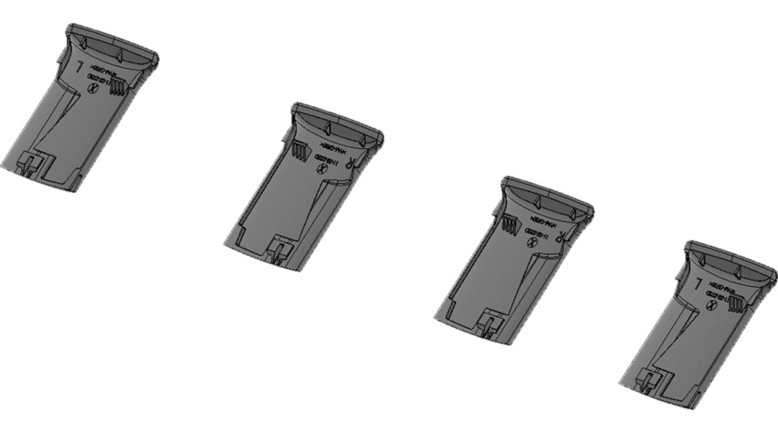 Yakima Ersatz - Railbar Covers Yakima Logo x4