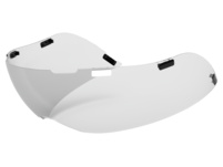 Giro Shield: Aerohead clear/silver S - Ersatzscheibe