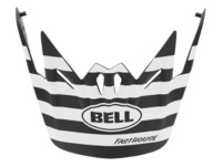 Bell Combo Visier für FULL-9 m wht/black strp