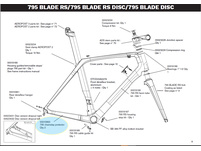 Look 795 Blade Chainstay Protector