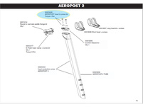 Look Aeropost 2 Head Screw Kit (2 Stück)