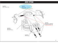 Look ADS Side Cap + Screws Kit