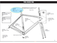 Look Seat Clamp Kit Carbon 785