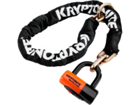 Kryptonite New York 1275 Cinch Ring Kettenschloss (75cm) + Evolution Disc Lock