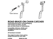 K-EDGE Road Braze-on Chain Catcher