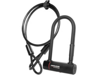 Trelock U5 Mini Bügelschloss 8,3x17,8cm + FlexKabel