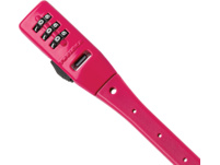 Trelock Strap-It Combo Schloss 53cm Pink