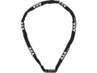 AXA Rigid RCC Combo Kettenschloss 120cm Schwarz