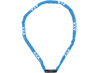AXA Rigid RCC Combo Kettenschloss 120cm Blau