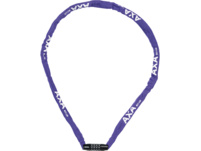 AXA Rigid RCC Combo Kettenschloss 120cm Purple