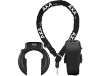 AXA Imsenso L Rahmenschloss AZ + ULC 130 Plug-In Chain + Satteltasche
