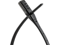 AXA Zipper Combo Schloss 53cm Schwarz