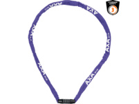 AXA Rigid RCC Combo Kettenschloss 120cm Purple