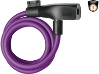 AXA Resolute 8 Kabelschloss 120cm Purple Royal