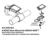 K-Edge BOSCH Kiox Stem E-Bike Mount