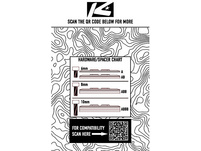 K-Edge HAMMERHEAD Insert Kit for Karoo2