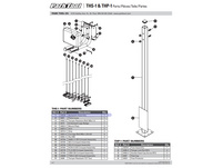 Park Tool THP-1 Montagepfahl für THS-1