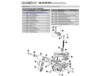 Park Tool 1955A Bdy & Cvr Ass 100-3D/5D/25D