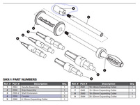 Park Tool 2559 Kupplung für SHX-1