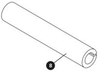 Park Tool 2537 20mm Achse Shim für WH-1, WH-2
