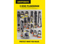 Kryptonite A5 Flyer E-Bike Planogramm
