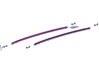 Yakima LNL Track Kit Toyota Hilux Mk8 DC
